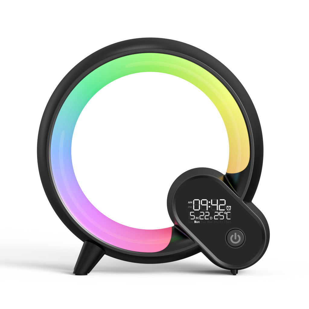 Creative Q Light Analog Sunrise Digital Display Alarm Clock & Bluetooth Audio | Lymiu