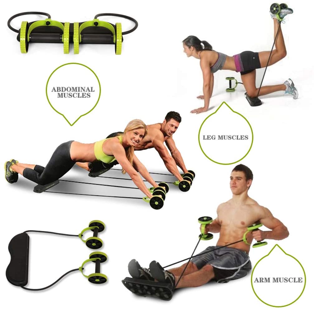 Crossflex Wheel Roller & Multi-Functional Core Training Ab Machine | Lymiu