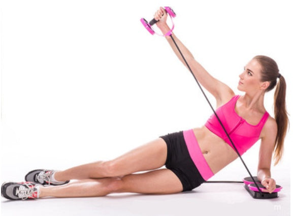 Crossflex Wheel Roller & Multi-Functional Core Training Ab Machine | Lymiu
