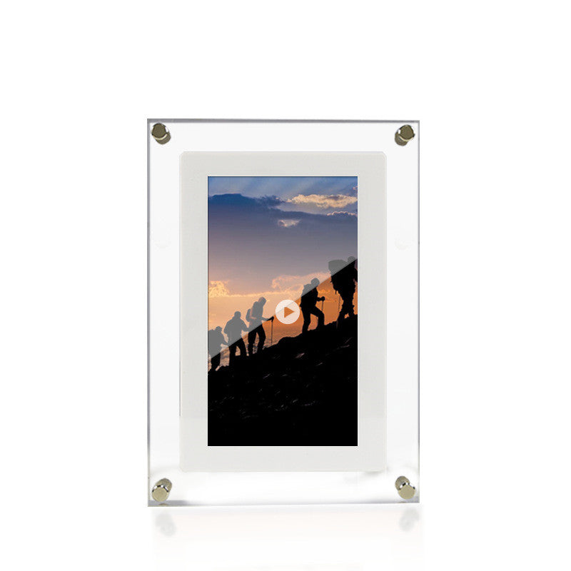 Digital Picture Frame Acrylic Video Player & Vertical Display Video Frame | Lymiu