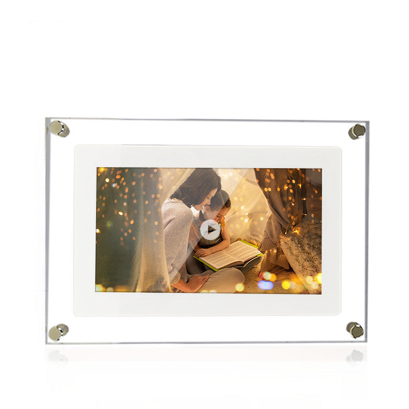 Digital Picture Frame Acrylic Video Player & Vertical Display Video Frame | Lymiu