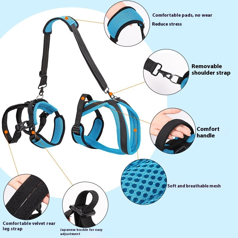 Dog Mobility Support and Rehabilitation Lifting Harness Strap | LYMIU