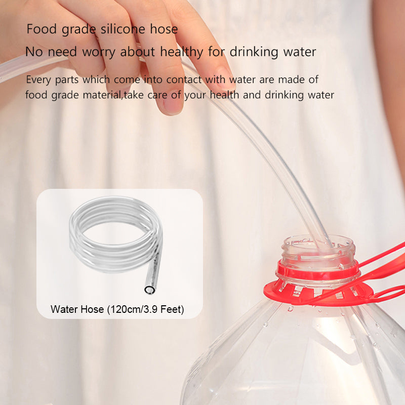Electric Desktop Water Gallon Dispenser & Rechargeable Automatic Bottle Pump | Lymiu