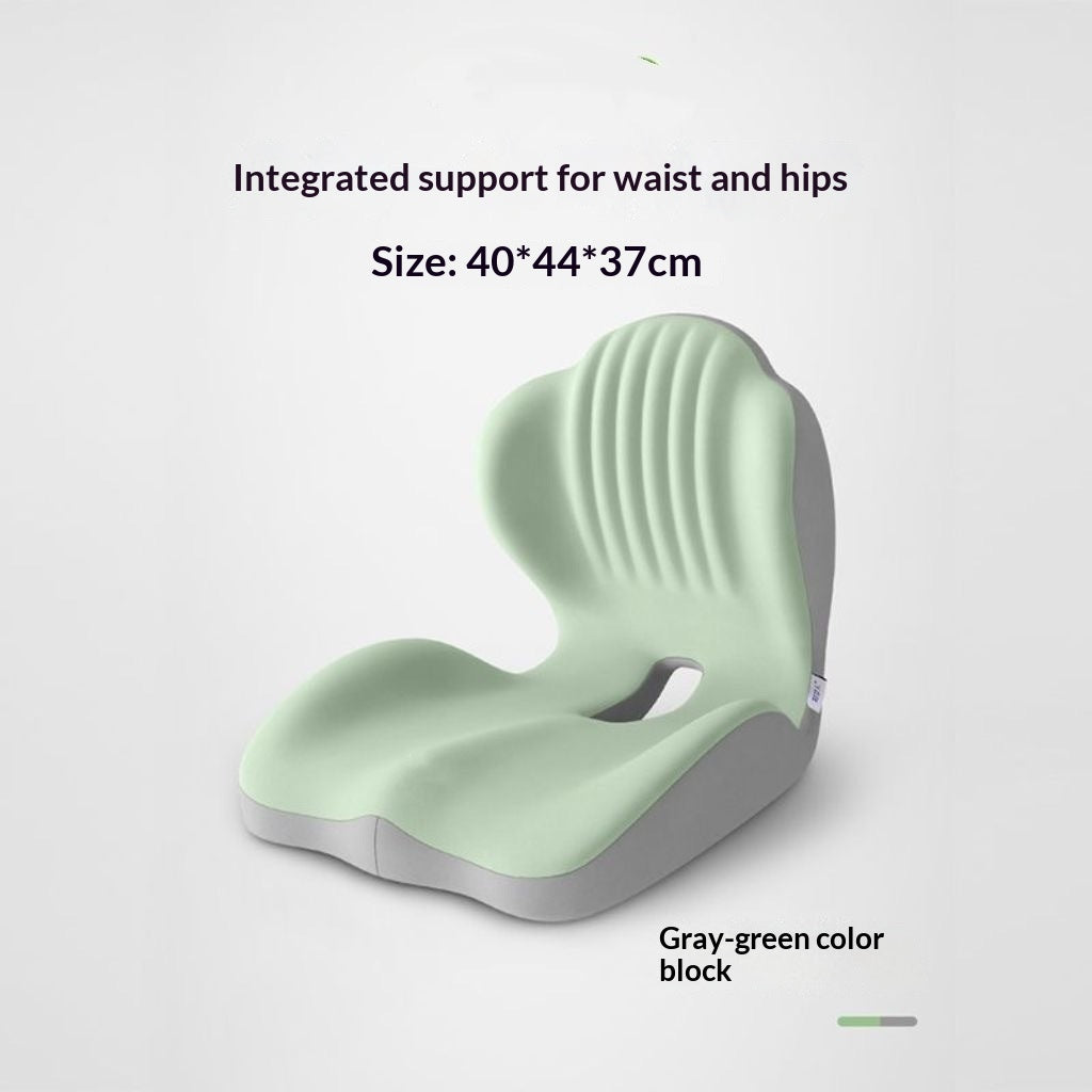 Ergonomic Lumbar Support Seat Cushion & Posture Correcting Memory Foam Chair Pad | Lymiu