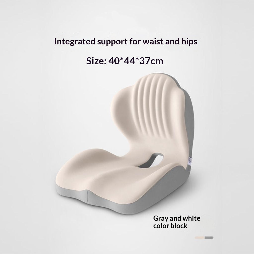 Ergonomic Lumbar Support Seat Cushion & Posture Correcting Memory Foam Chair Pad | Lymiu