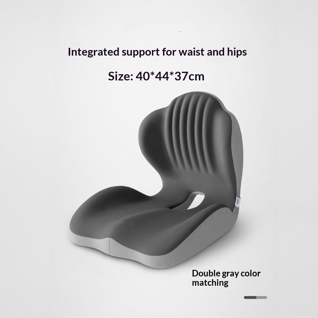 Ergonomic Lumbar Support Seat Cushion & Posture Correcting Memory Foam Chair Pad | Lymiu