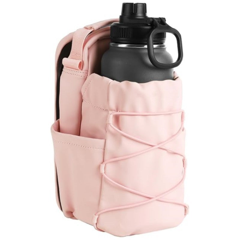 Fitness Magnetic Kettle Bag Crossbody & Gym Water Bottle Holder Sling | Lymiu