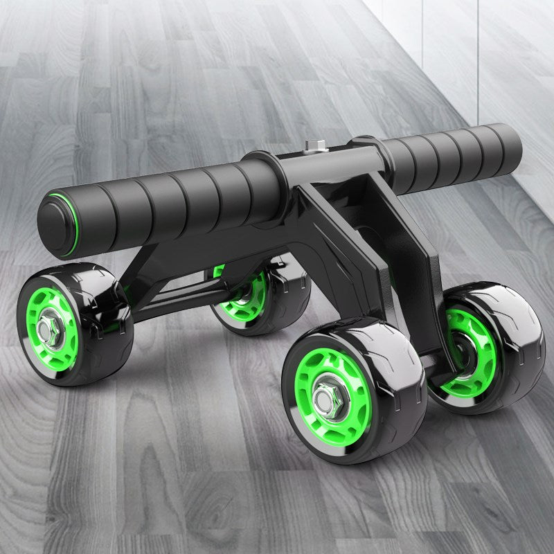 Four-Wheeled Abdominal Roller & Home Exercise Abdominal Muscle Fitness Equipment | Lymiu
