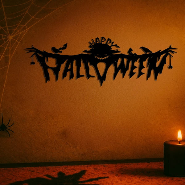 Gothic Halloween Metal Wall Art Decor | LYMIU