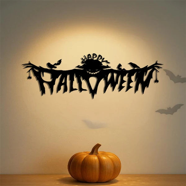 Gothic Halloween Metal Wall Art Decor | LYMIU