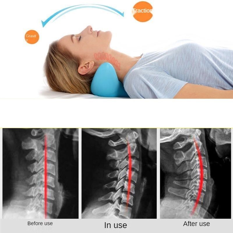 Gravity Acupressure Cervical Spine Massage Pillow & Neck Traction Corrector | Lymiu
