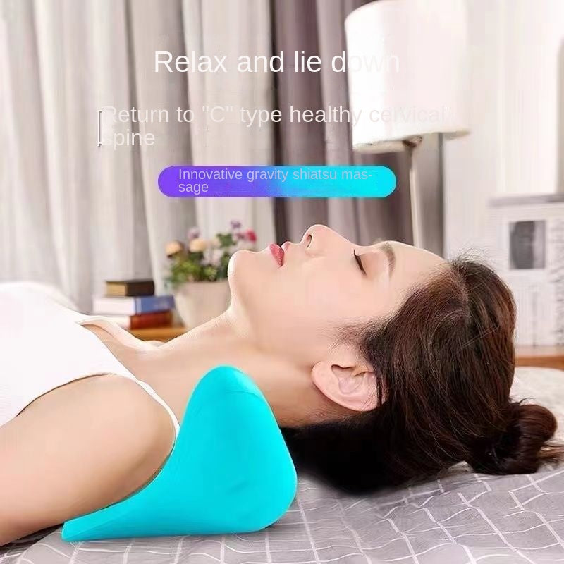 Gravity Acupressure Cervical Spine Massage Pillow & Neck Traction Corrector | Lymiu