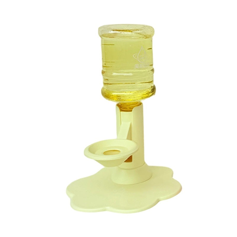 Gravity Pet Water Dispenser - Stable Wide Base Leak-Proof Water Feeder for Cats & Dogs