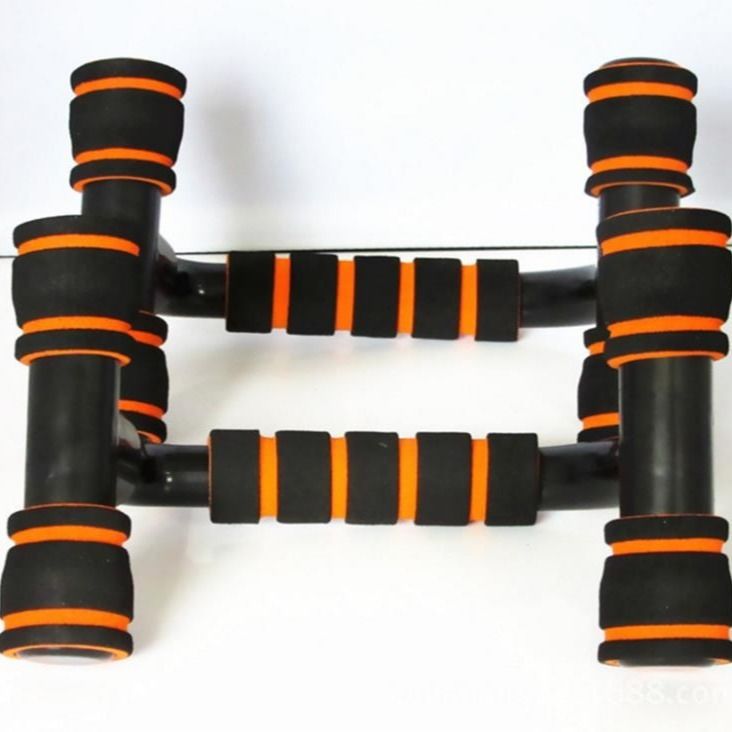 H-Shaped Push-Up Stand & Sponge Grip ABS Chest Training Bar | Lymiu