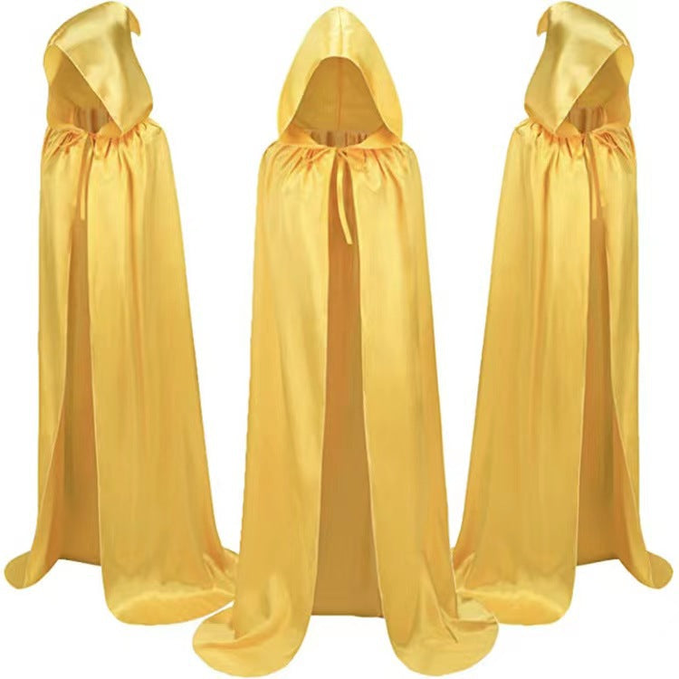 Halloween Cloak & Wizard Hooded Cape for Children | LYMIU
