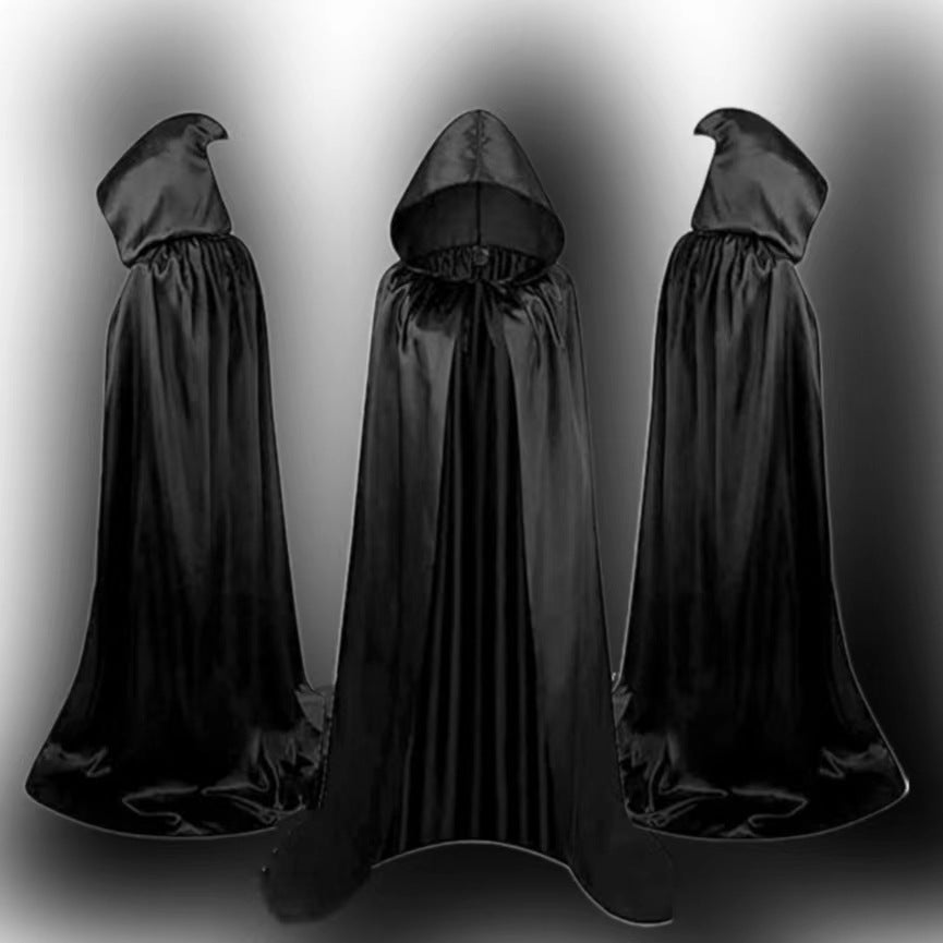 Halloween Cloak & Wizard Hooded Cape for Children | LYMIU