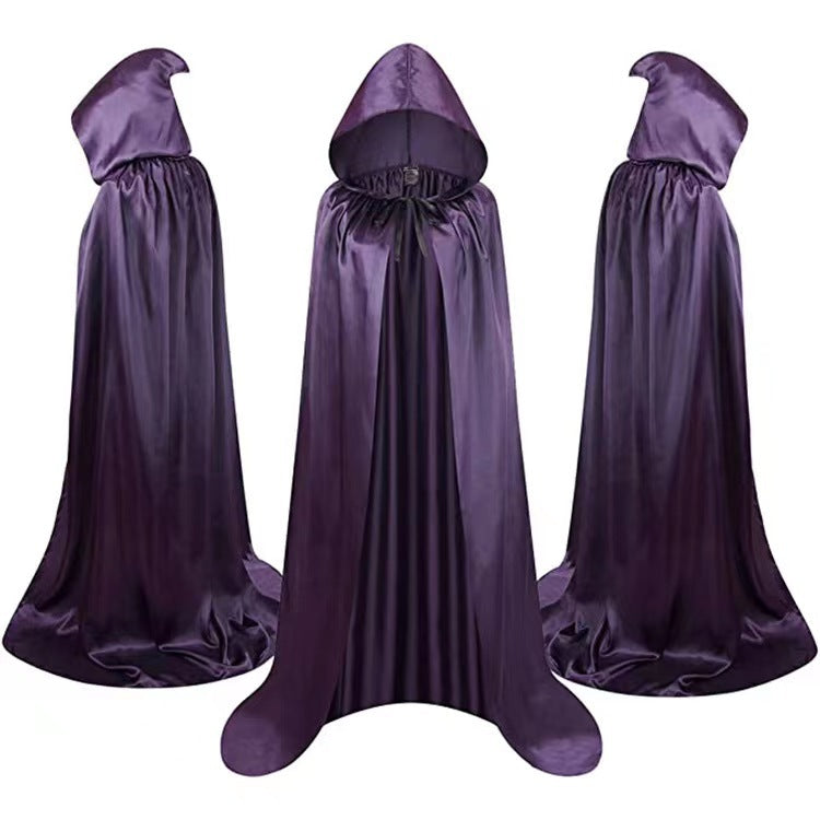 Halloween Cloak & Wizard Hooded Cape for Children | LYMIU