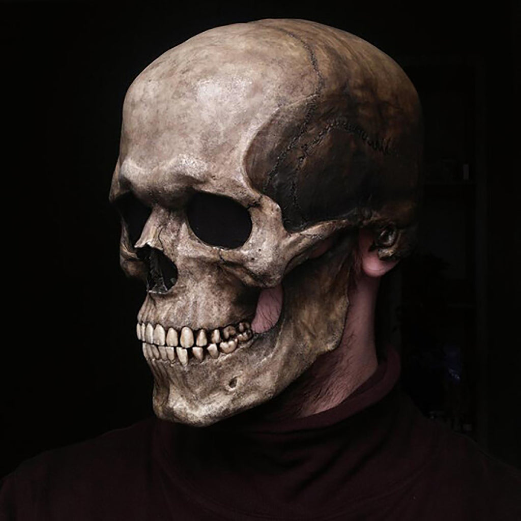 Halloween Movable Mouth Full Head Skull Mask & Helmet | LYMIU