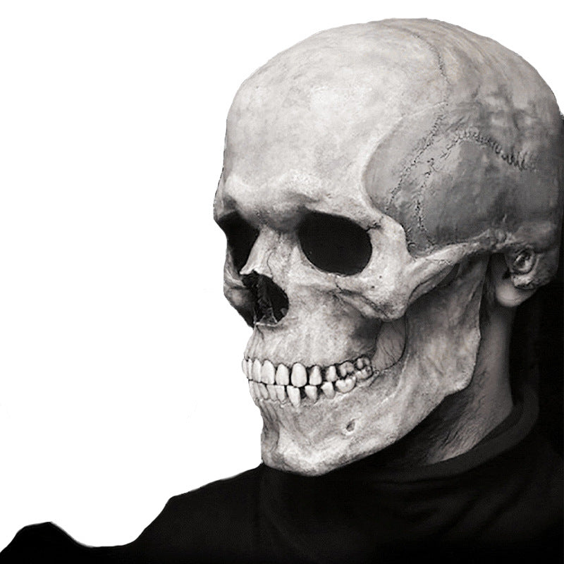 Halloween Movable Mouth Full Head Skull Mask & Helmet | LYMIU