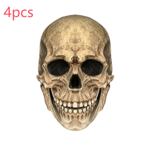 Halloween Movable Mouth Full Head Skull Mask & Helmet | LYMIU