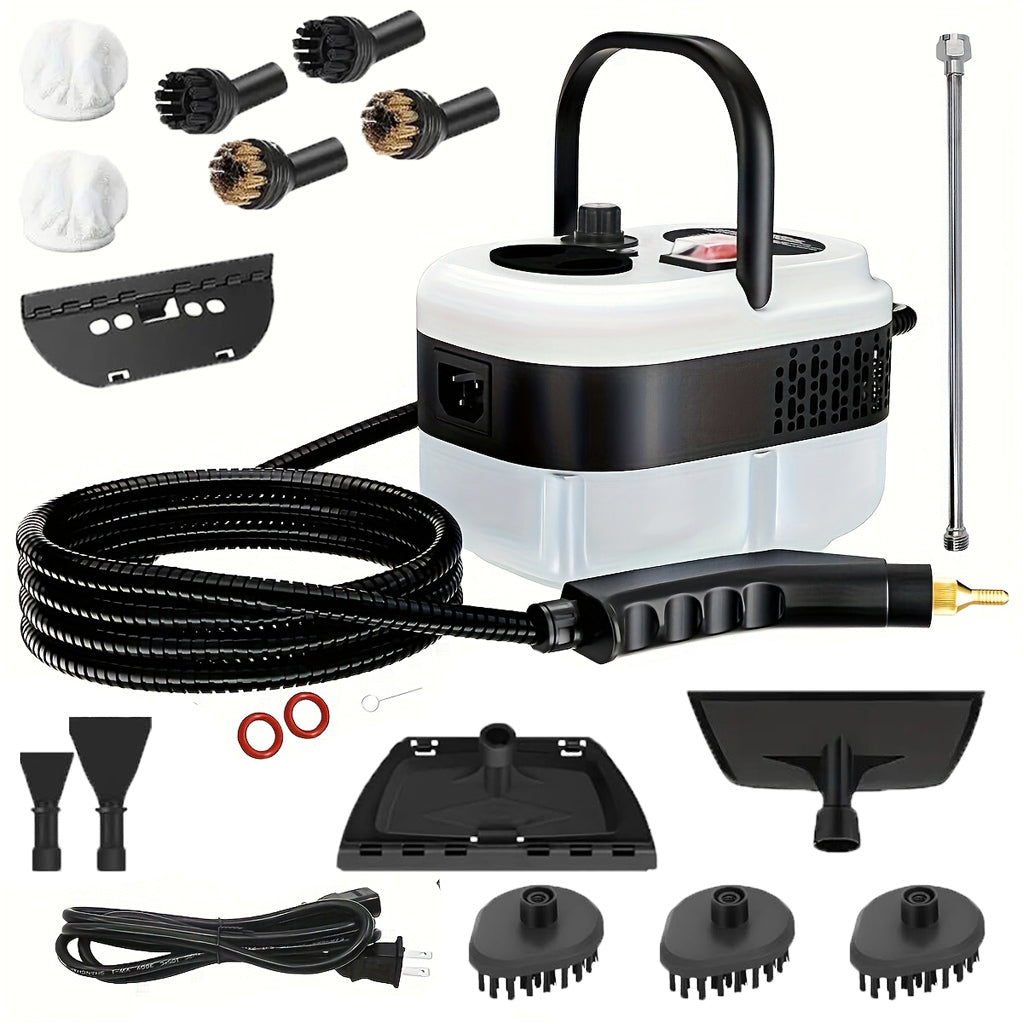Handheld Steam Cleaner, 2500W Pressurized Steamer & 12 Attachments | Lymiu