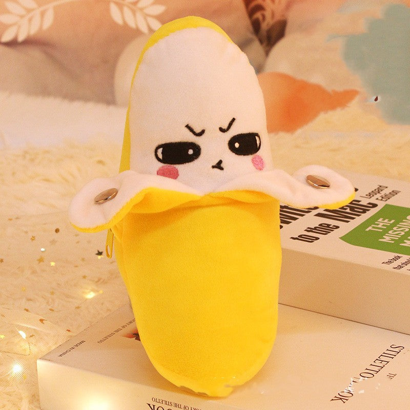 Interactive Musical Toy Sensing Beat Plush Toy - Fruit Musical Piano Doll (Banana & Strawberry)