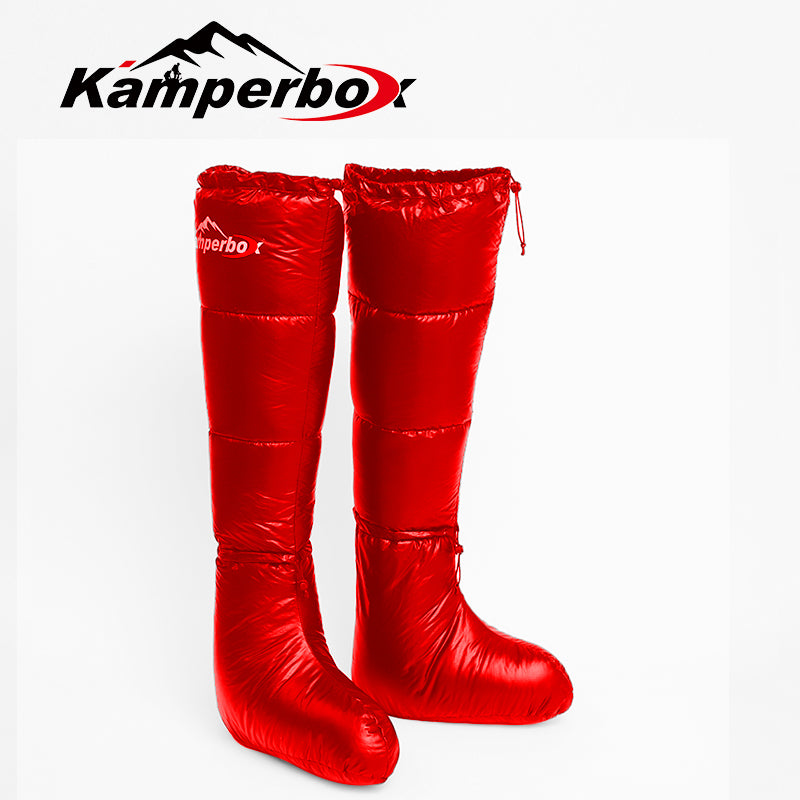 Kamperbox Ultralight Waterproof Down Camping Boots & Sleeping Bag Socks | Lymiu