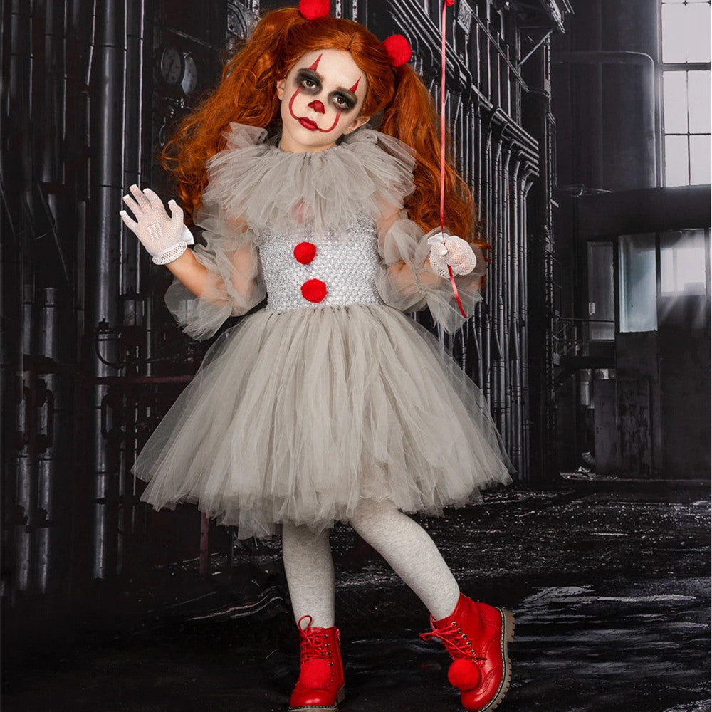 Kids Mesh Princess Dress Set & Halloween Costume | LYMIU