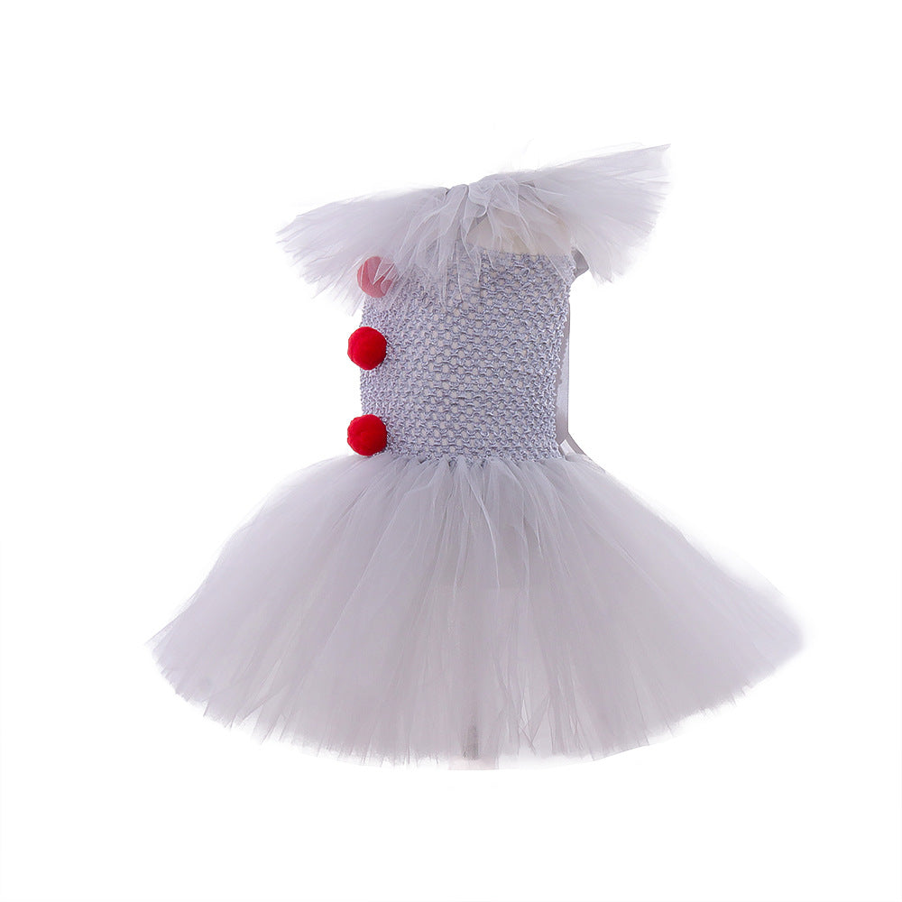 Kids Mesh Princess Dress Set & Halloween Costume | LYMIU