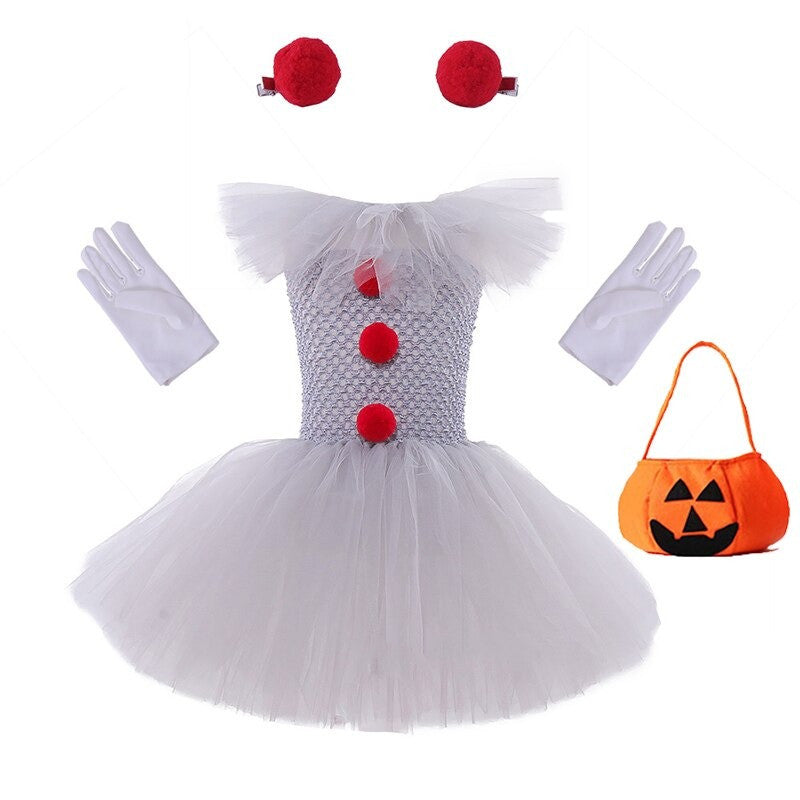 Kids Mesh Princess Dress Set & Halloween Costume | LYMIU