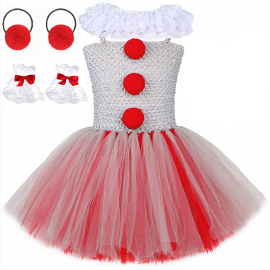 Kids Mesh Princess Dress Set & Halloween Costume | LYMIU