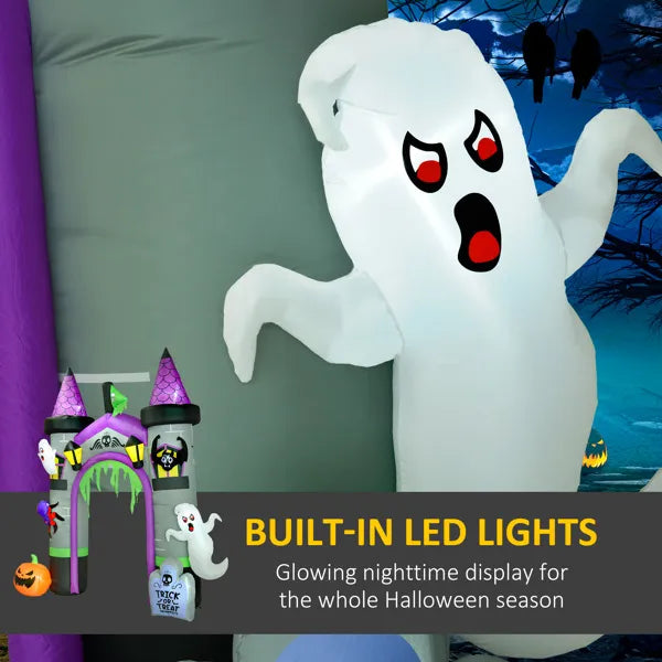 Large Inflatable Halloween Archway Decoration with LED Lights | LYMIU