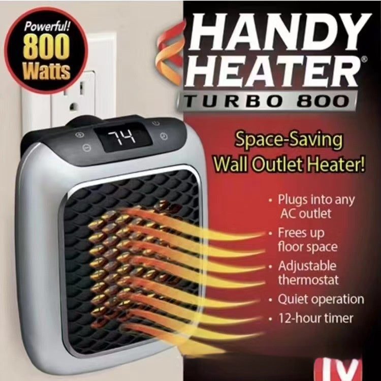 Mini Wall-Mounted Fan Heater - Dormitory Warm Air Blower | LYMIU