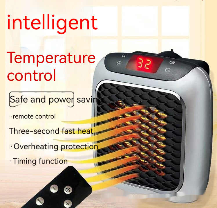 Mini Wall-Mounted Fan Heater - Dormitory Warm Air Blower | LYMIU