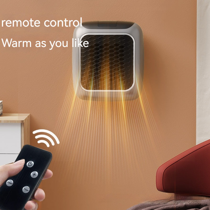 Mini Wall-Mounted Fan Heater - Dormitory Warm Air Blower | LYMIU