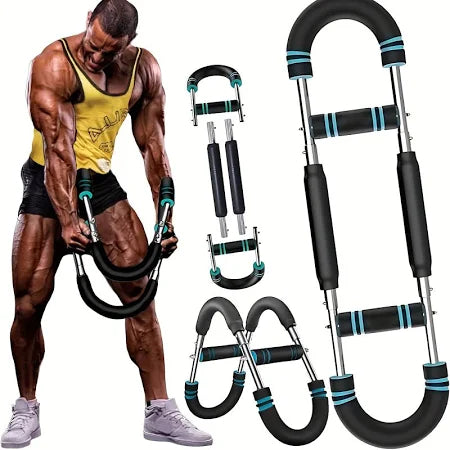 Multi-functional U-Shaped Arm Strengthener & Chest Trainer | Adjustable Home Gym Workout Equipment | Lymiu