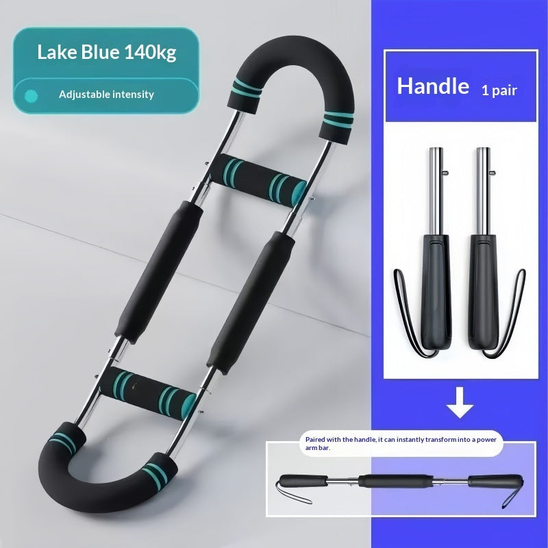 Multi-functional U-Shaped Arm Strengthener & Chest Trainer | Adjustable Home Gym Workout Equipment | Lymiu