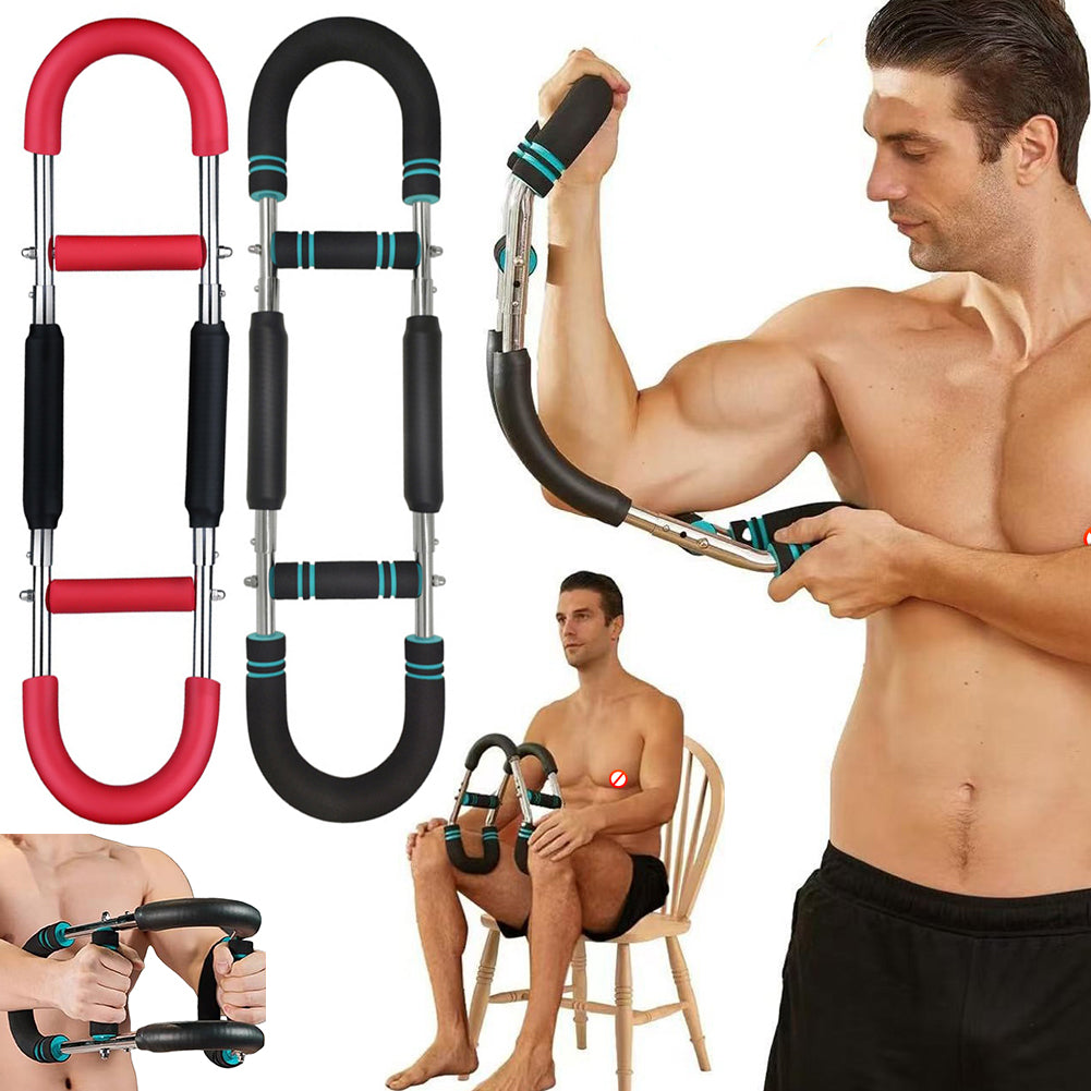 Multi-functional U-Shaped Arm Strengthener & Chest Trainer | Adjustable Home Gym Workout Equipment | Lymiu