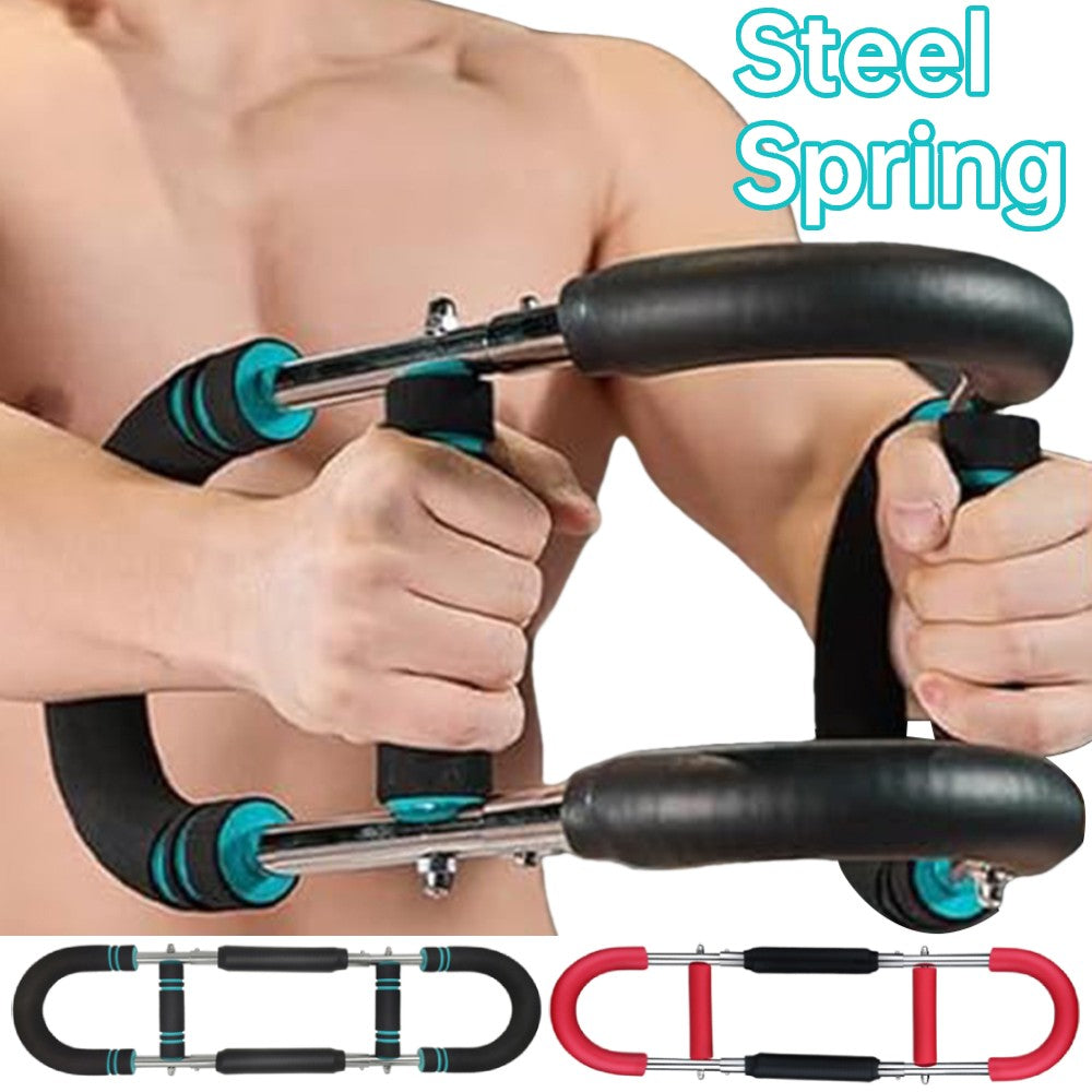 Multi-functional U-Shaped Arm Strengthener & Chest Trainer | Adjustable Home Gym Workout Equipment | Lymiu