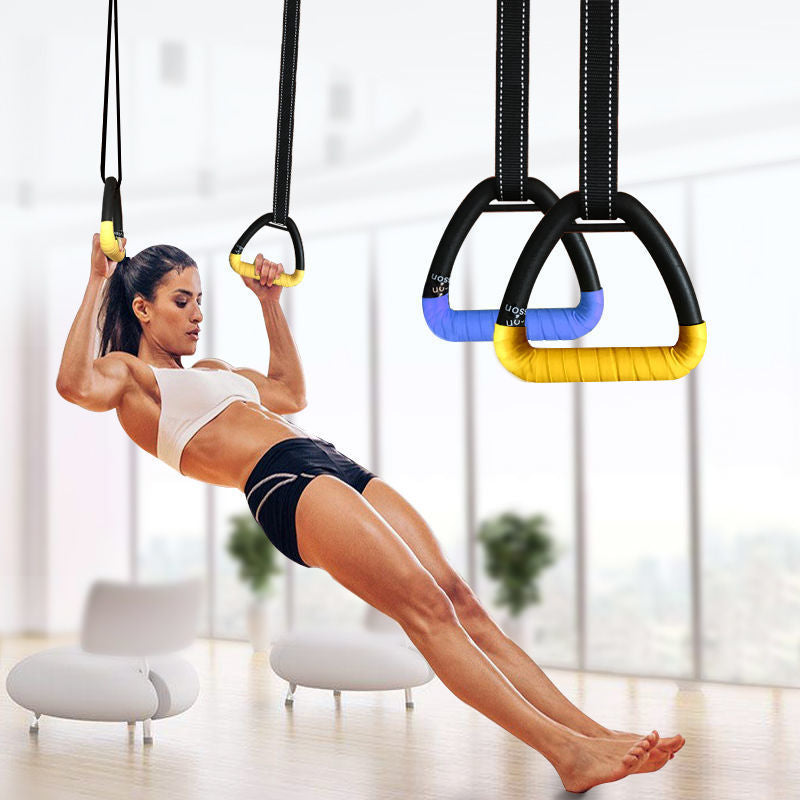 Multifunctional Outdoor & Indoor Exercise Hanging Fitness Ring | Home Gym Workout Equipment | Lymiu