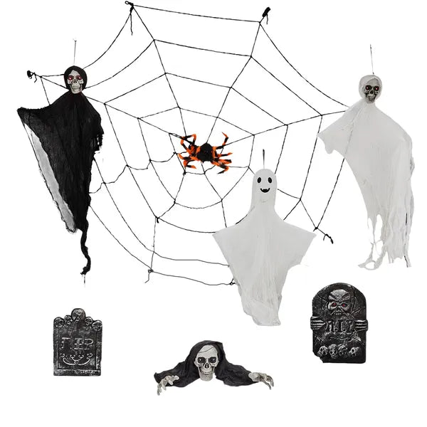 Outdoor Halloween Decorations 8-Piece Set | LYMIU
