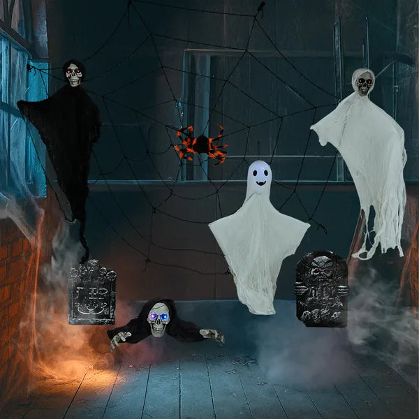 Outdoor Halloween Decorations 8-Piece Set | LYMIU