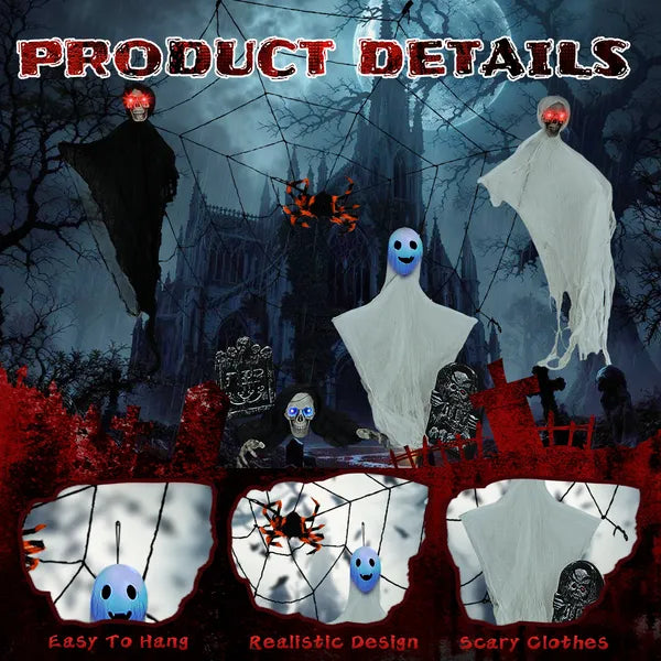 Outdoor Halloween Decorations 8-Piece Set | LYMIU