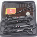 Pet Grooming Scissors Set - Stainless Steel Professional Dog & Cat Grooming Kit | LYMIU