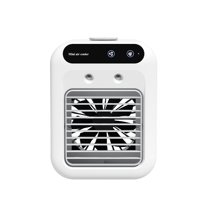 Portable Air Conditioner & Water Cooling Fan - Mini Personal Air Cooler for Room, Office & Car