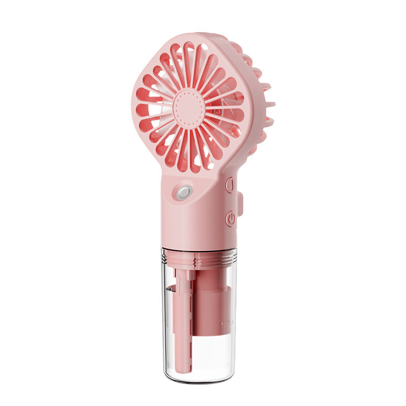 Portable Handheld Spray Fan & 4-Speed Water Mist Cooling Fan | Lymiu