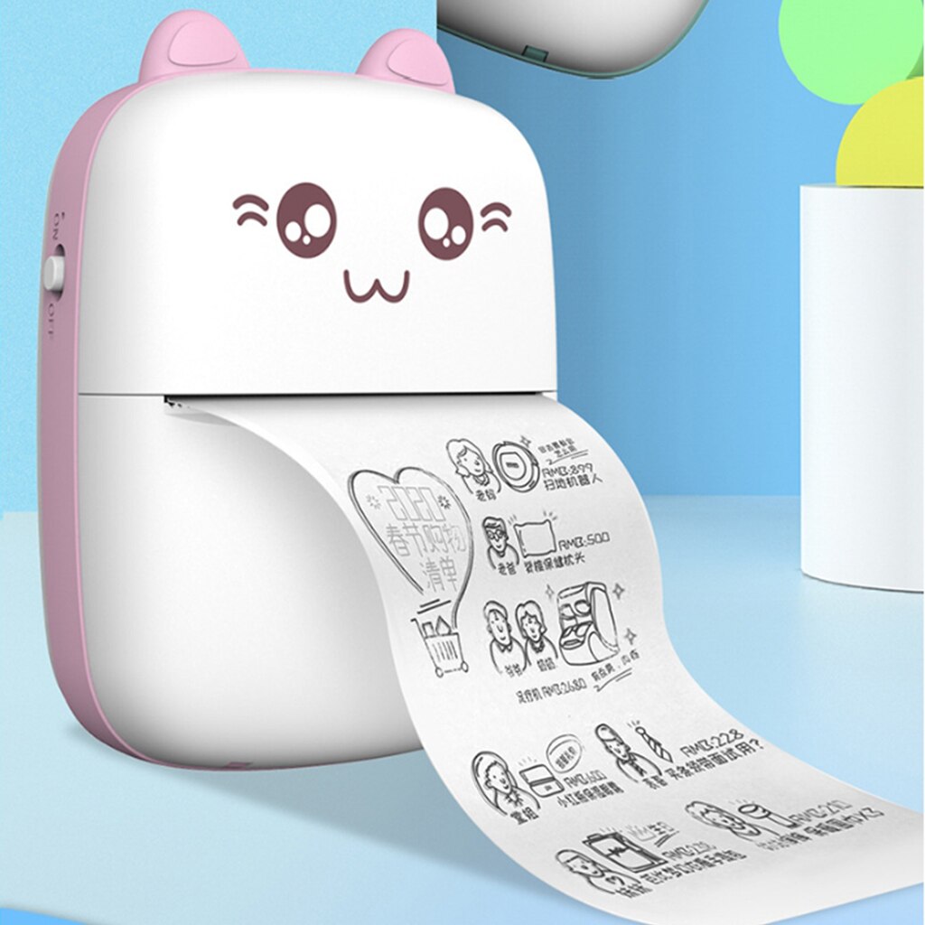 Portable Mini Bluetooth Pocket Photo & Error Label Printer | LYMIU