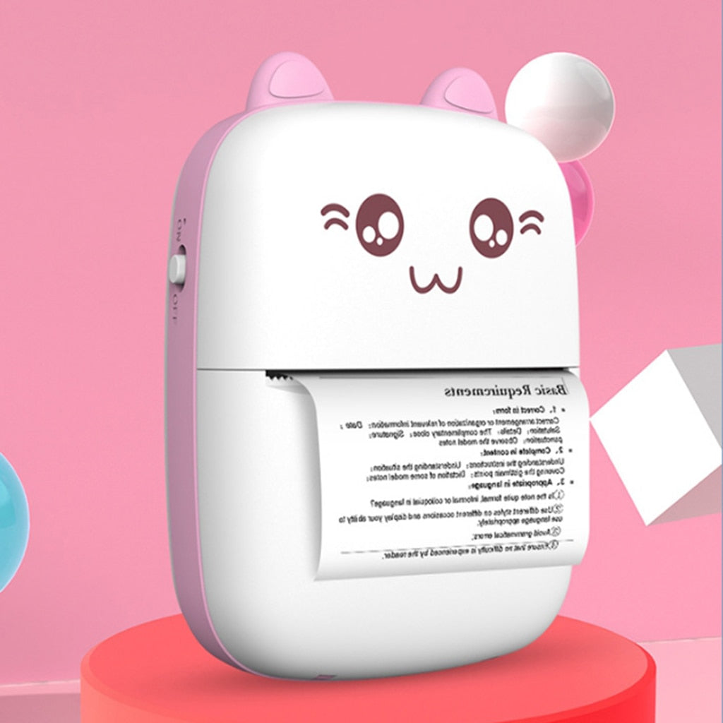 Portable Mini Bluetooth Pocket Photo & Error Label Printer | LYMIU