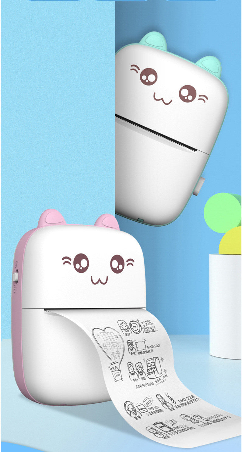 Portable Mini Bluetooth Pocket Photo & Error Label Printer | LYMIU