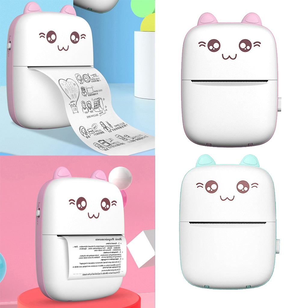 Portable Mini Bluetooth Pocket Photo & Error Label Printer | LYMIU
